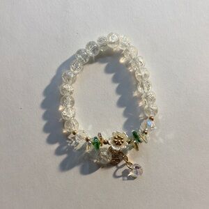 Elegant Crystal Beaded Bracelet